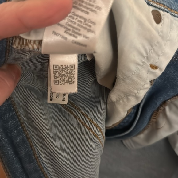 Madewell Cali Demi-boot, size 30. Medium blue wash, no distressing. - Picture 4 of 6